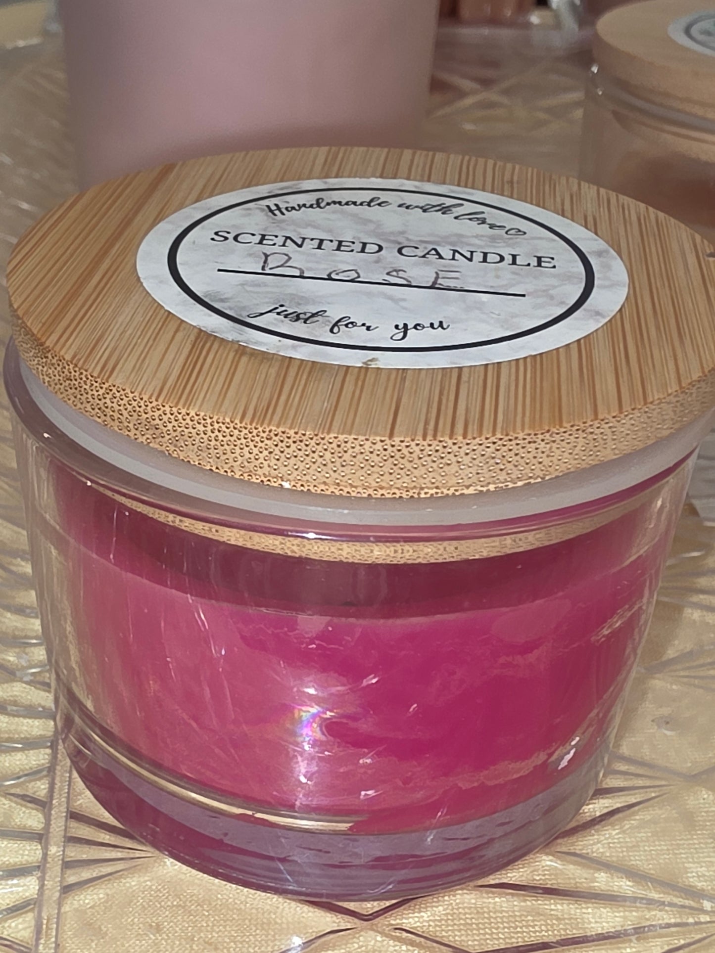 Zenspiration Scents - Scented Candles - Rose Scented Candle 4oz