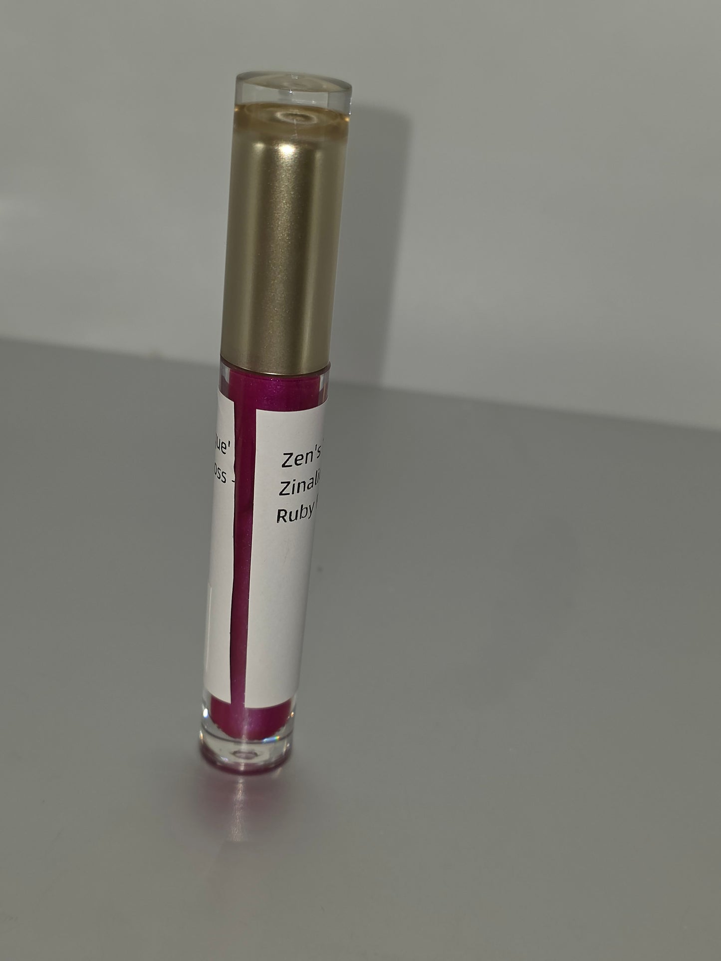 Handmade Lip Gloss  - Ruby Rose Shimmer