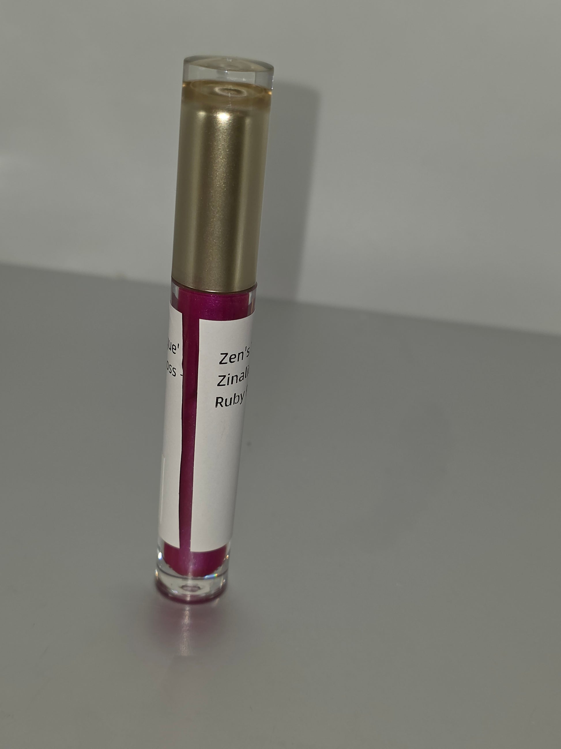 Handmade Lip Gloss  - Ruby Rose Shimmer