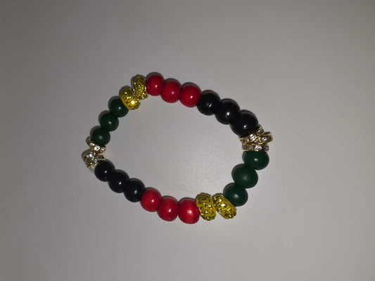 Zen's Trendy Chic Boutique - Zenspiration Jewelry - Juneteenth - Freedom Day - Bead & Bling Bracelet 2026
